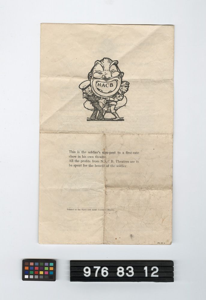 Image representing theatre programme.