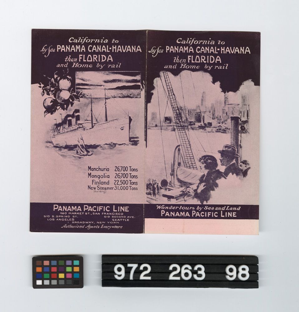 Image representing Brochure, Steamship.