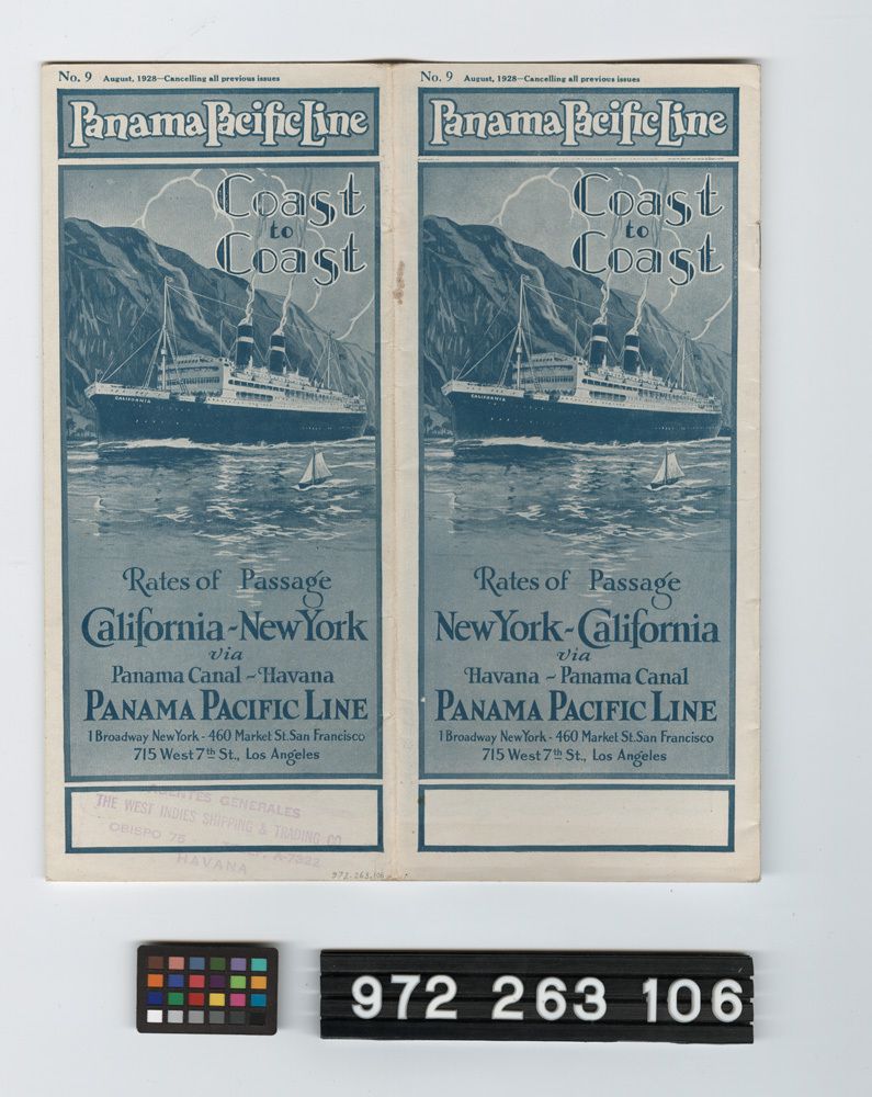 Image representing Brochure, Steamship.