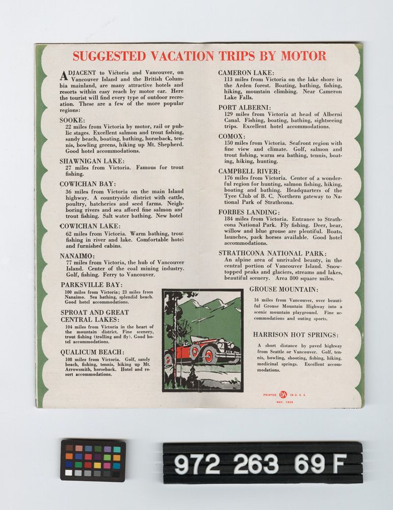 Image representing travel booklet.