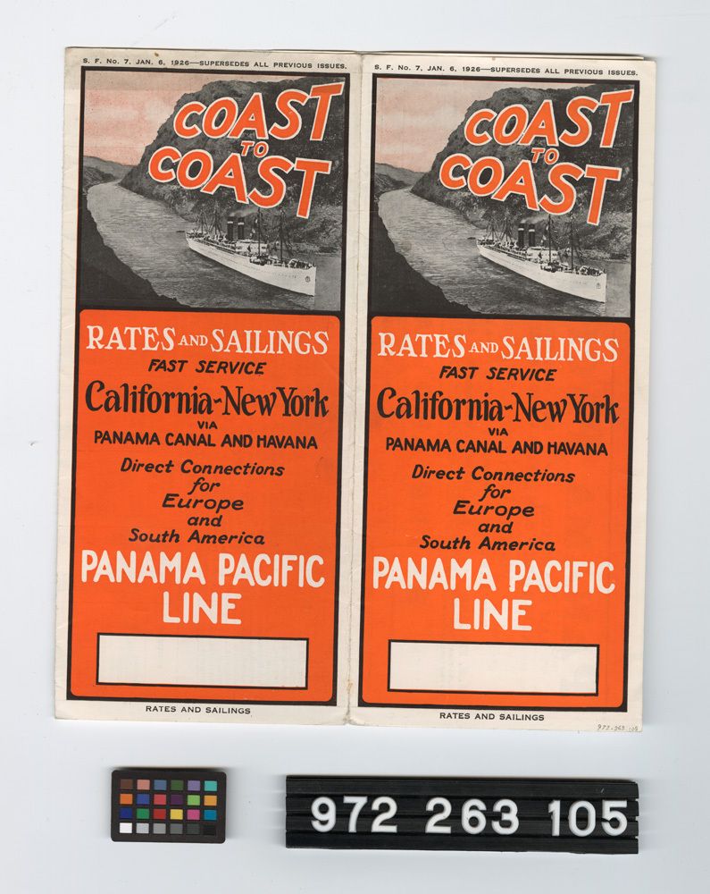 Image representing Brochure, Steamship.