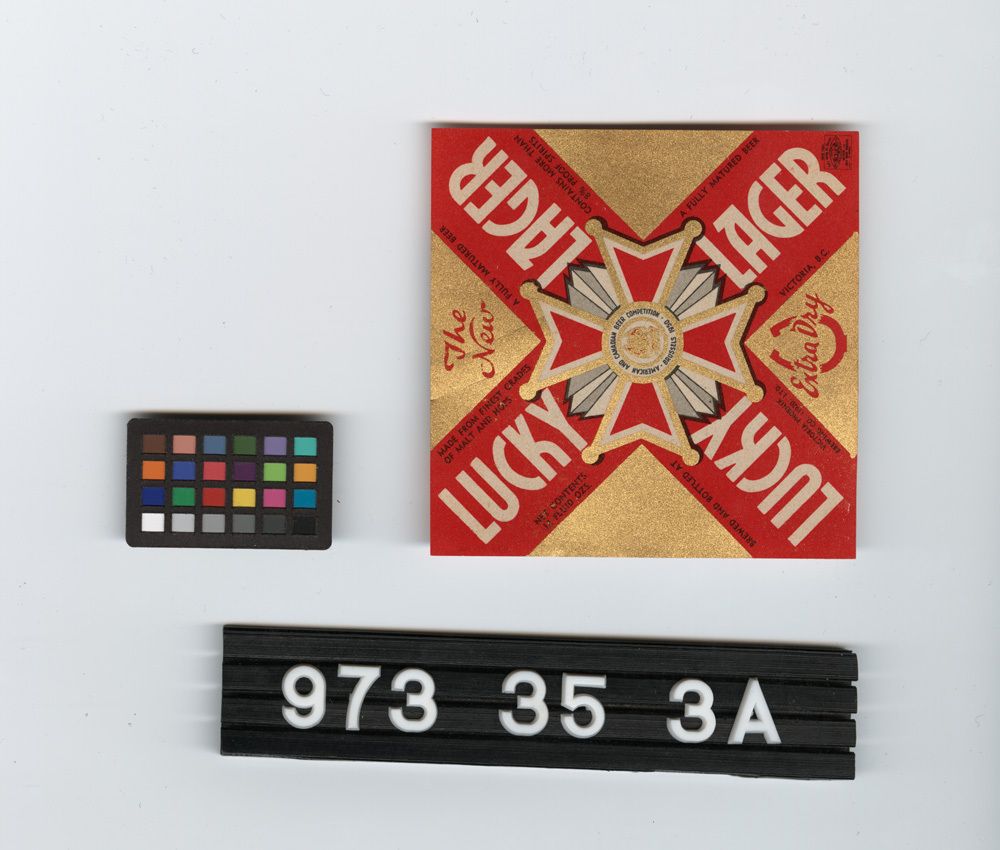 Image representing beer bottle label.