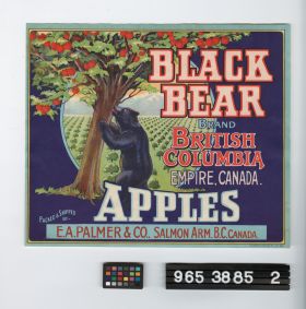 Image representing Label, Apple Box.