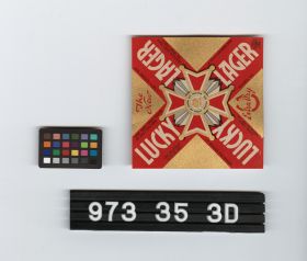 Image representing beer bottle label.