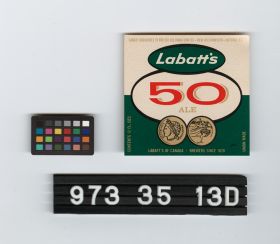 Image representing beer bottle label.