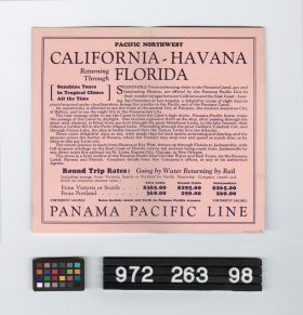 Image representing Brochure, Steamship.