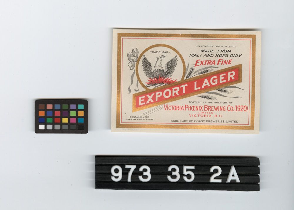 Image representing beer bottle label.