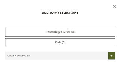 Sample group of batches